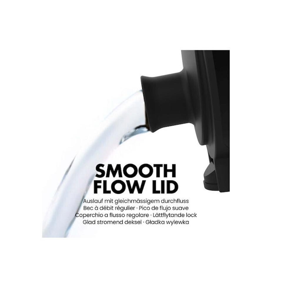 Παγούρι Πλαστικό White Motivator 1000ml 8RF1-000PIM10002 Ion8 - 1
