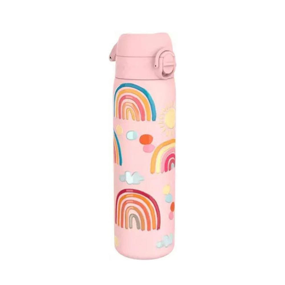 Μεταλλικό Ανοξείδωτο Παγούρι Θερμός Slim Rainbows 600ml  I8SS600PPRAINB Ion8 - 101476