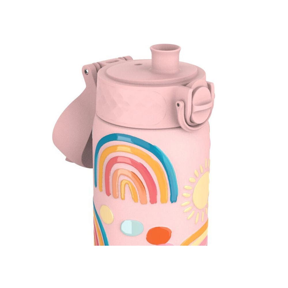 Μεταλλικό Ανοξείδωτο Παγούρι Θερμός Slim Rainbow 500ml I8TS500PPRAINB Ion8 - 1