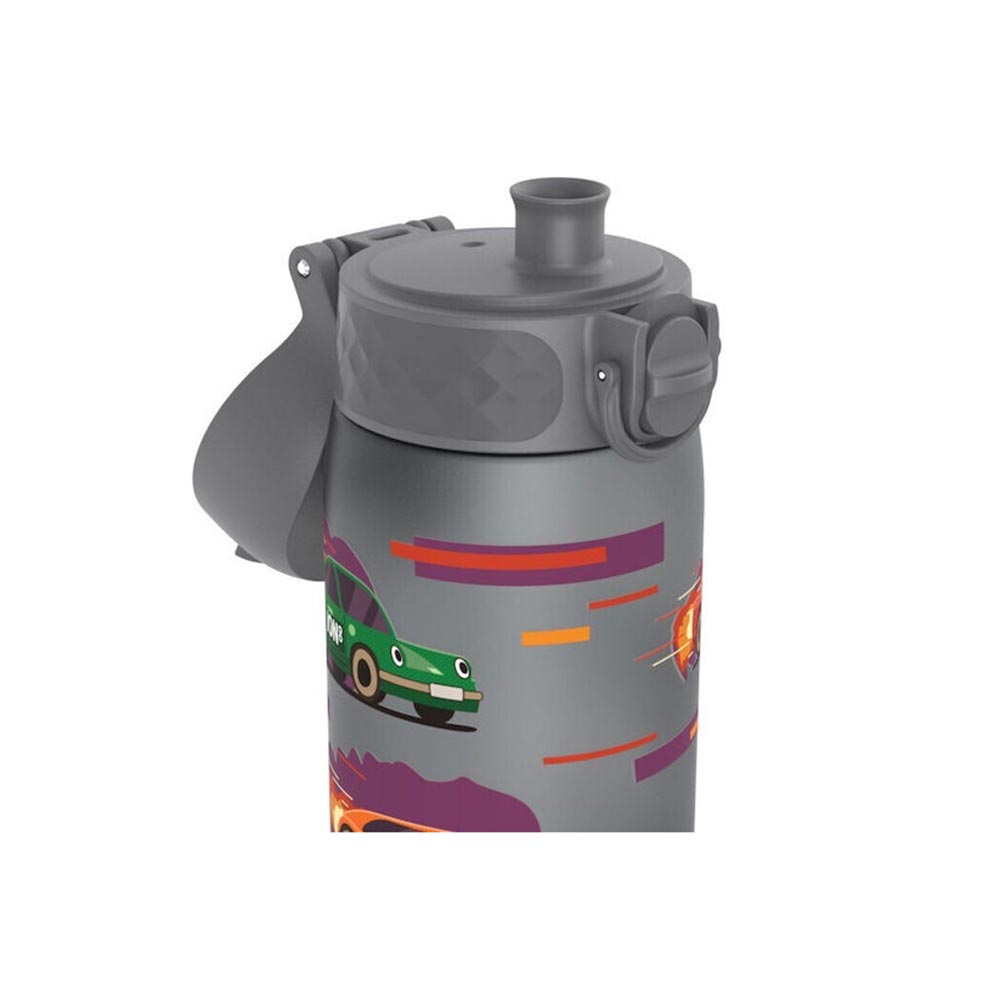 Παγούρι Slim Πλαστικό Αγωνιστικά Αυτοκίνητα 500ml I8RF500PGSCARS Ion8 - 1