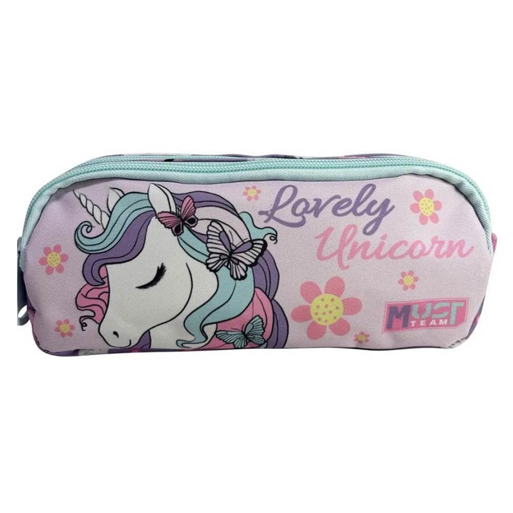 Κασετίνα με 2 Φερμουάρ Lovely Unicorn 586283 Must - 104743