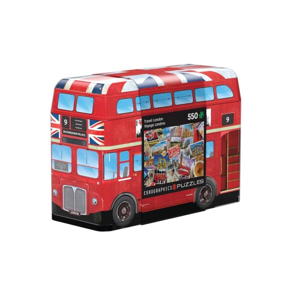 Παζλ σε Μεταλλικό Κουτί - London Bus 550τεμ 657792 Eurographics - 108282