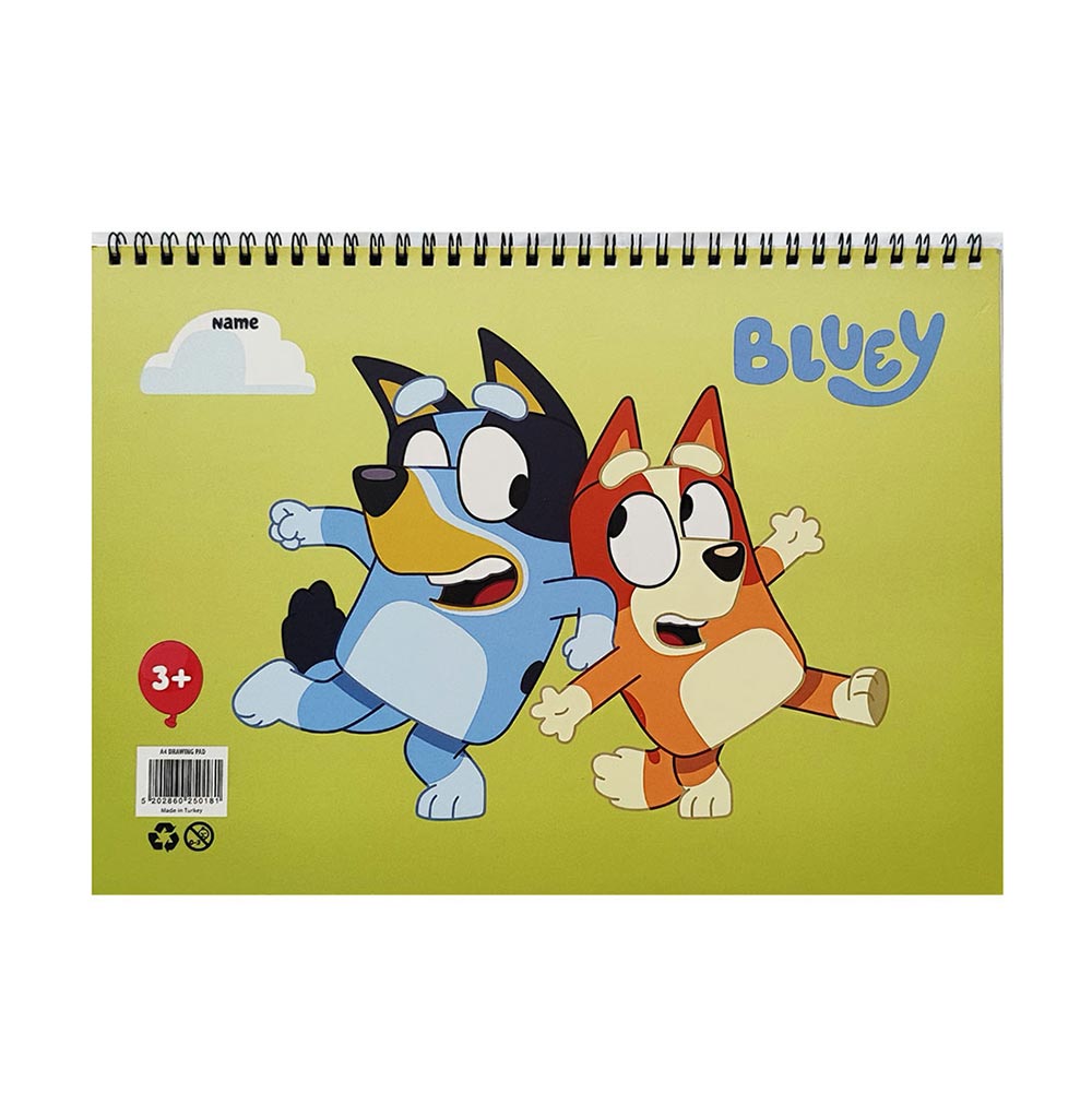Μπλοκ Ζωγραφικής Bluey Α4 30Φ 250181 Graffiti - 105536