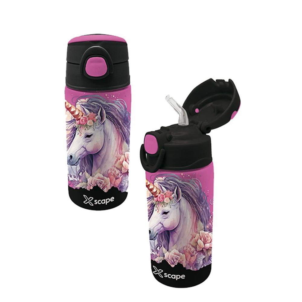 Ανοξείδωτο Παγούρι Θερμός Xscape Μονόκερος 500ml 259412 Graffiti - 105183