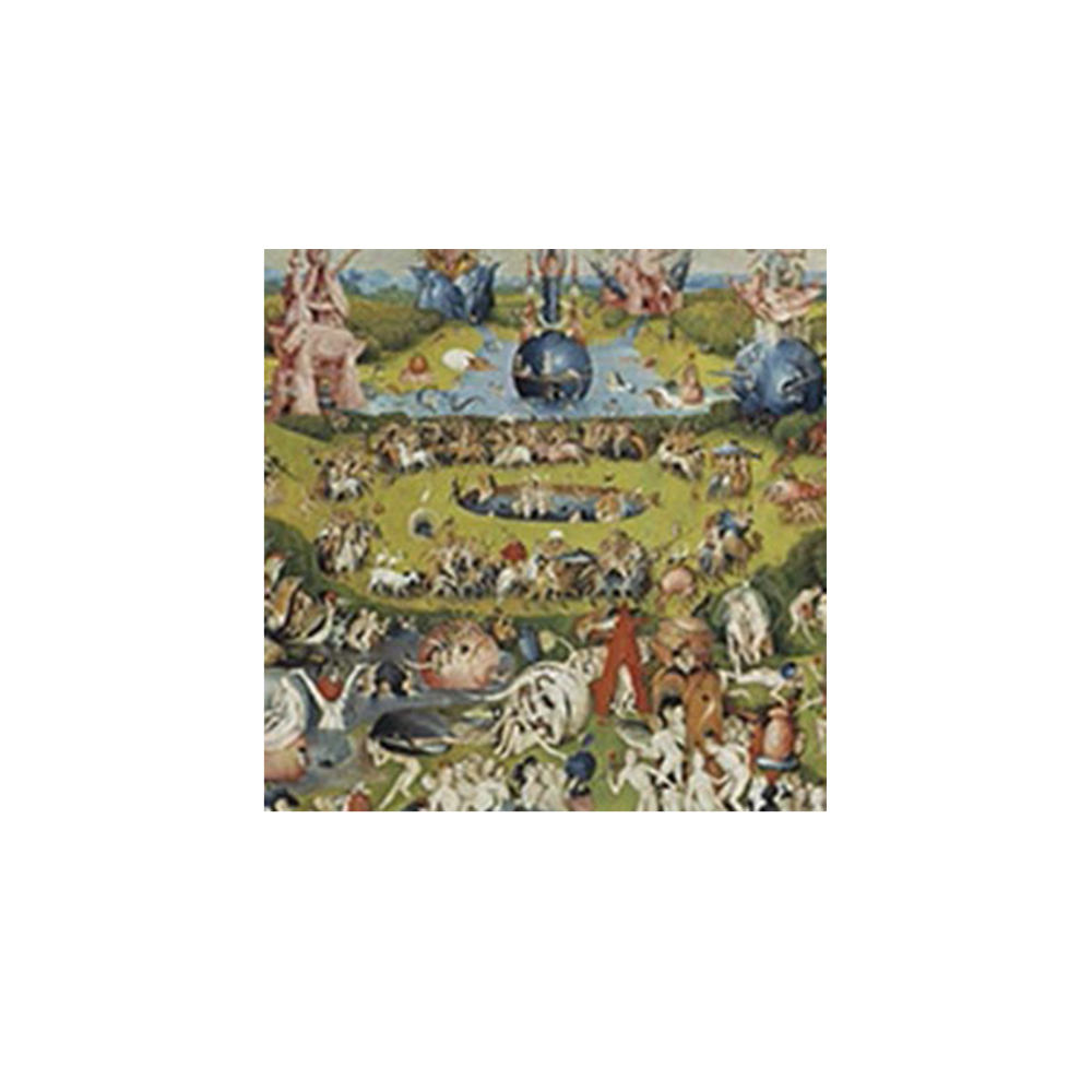 Τσάντα Ώμου Υφασμάτινη Σουετ Bosch - The Garden of Earthly Delights 745121 Brainfood - 1