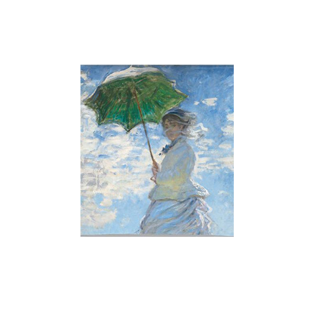 Πορτοφόλι Υφασμάτινο Σουετ Monet - Woman With a Parasol 431844 Brainfood - 1