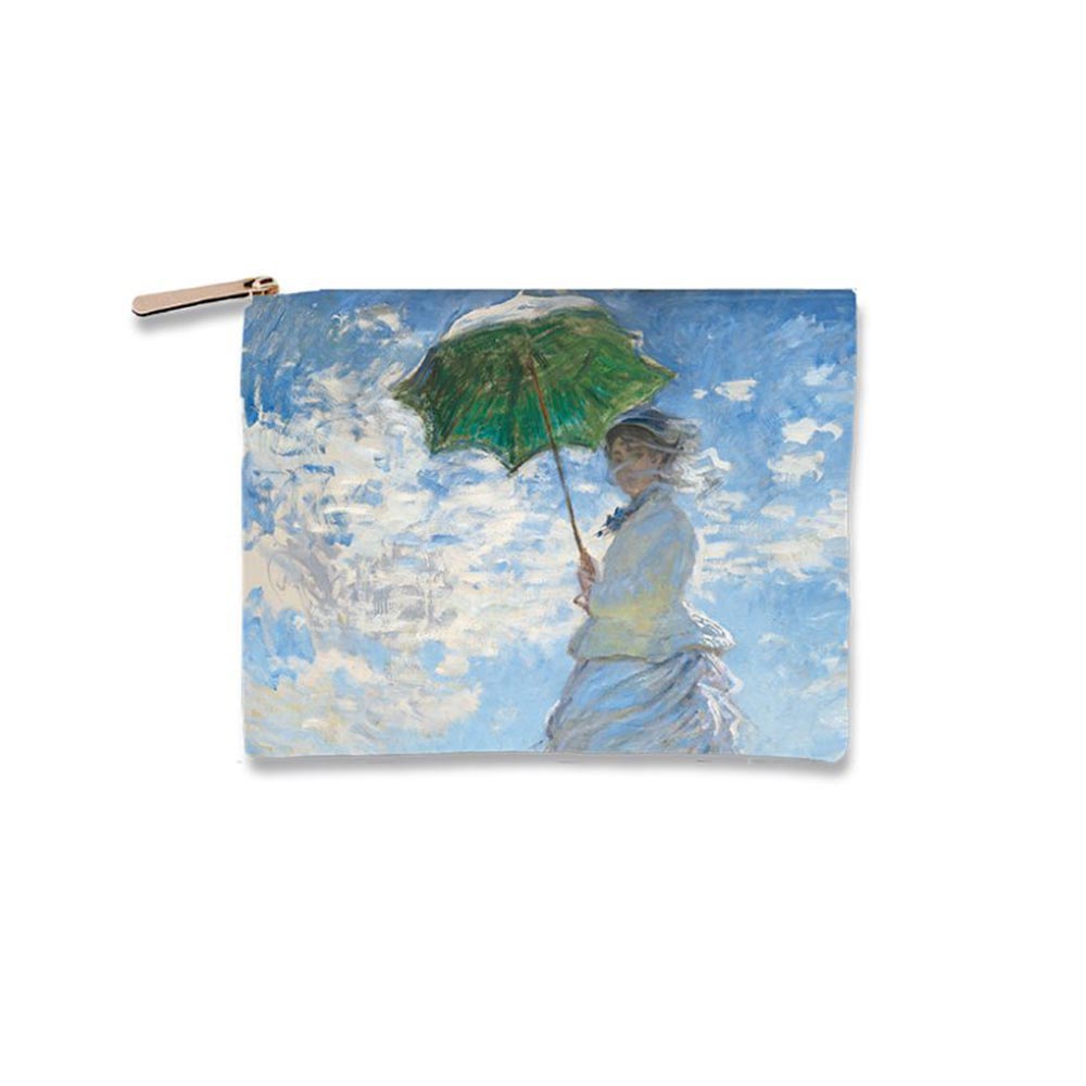 Πορτοφόλι Υφασμάτινο Σουετ Monet - Woman With a Parasol 431844 Brainfood - 108254