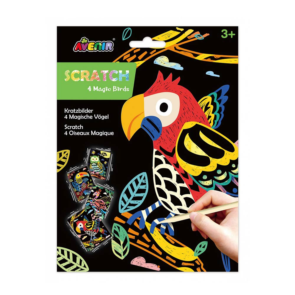 Scratch Book 4 Magic Birds 60799 Avenir - 0