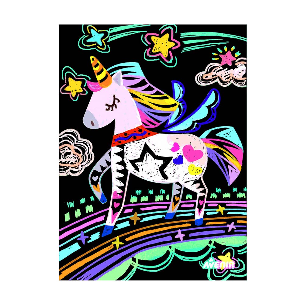 Scratch Book 4 Magic Unicorns 60801 Avenir - 2