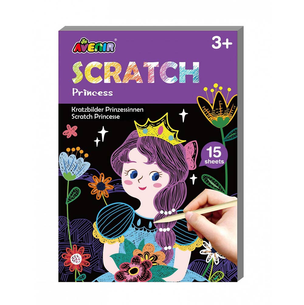 Scratch Book Mini Princess 60802 Avenir - 58406
