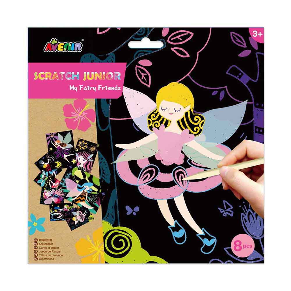 Scratch Book Junior Fairy 60109 Avenir - 79472