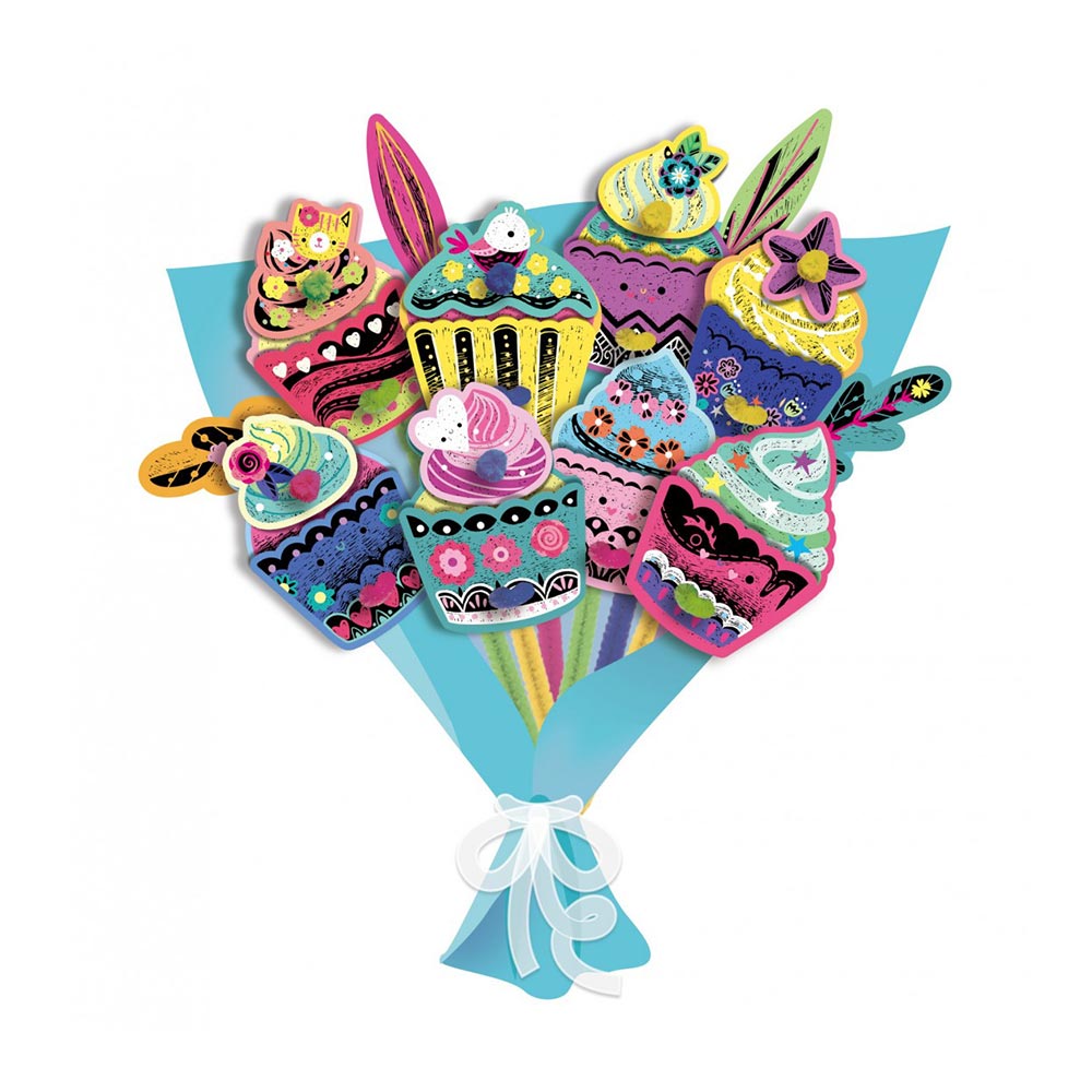 Scratch Bouquet - Cupcake 60745 Avenir - 2