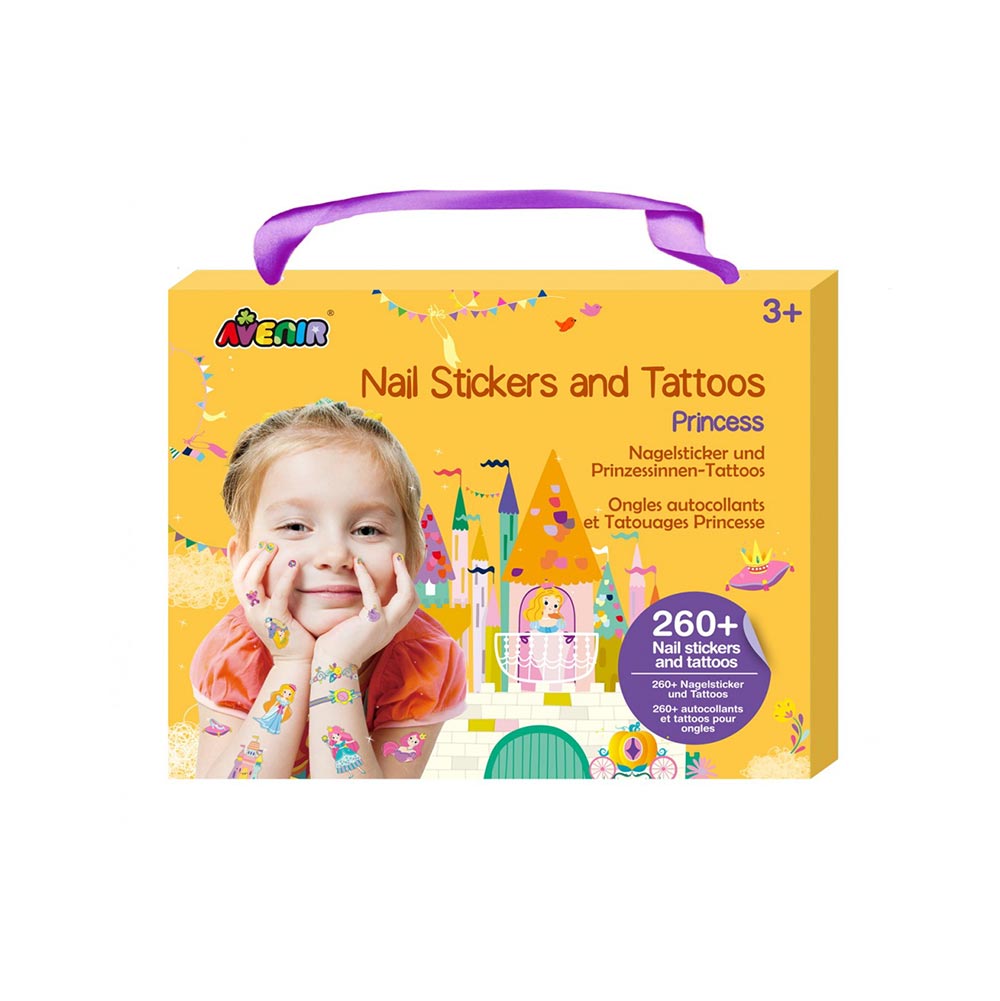 Nail Stickers & Tattoos Princess 60752 Avenir - 51532