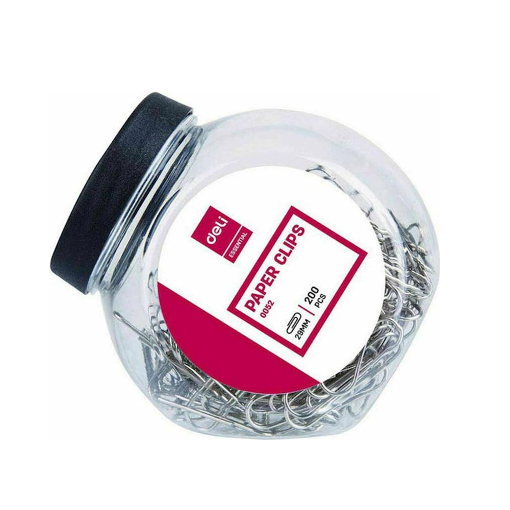 Ατσάλινοι Συνδετήρες 29mm 200τμχ 00524 Deli - 124750