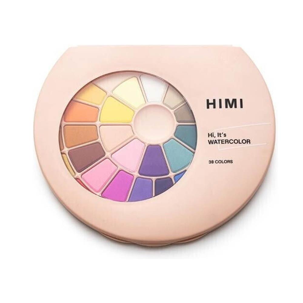 Σετ Ακουαρέλας 38 Χρωμάτων Solid Watercolour - Pink  Case YFB04 Himi - 123802