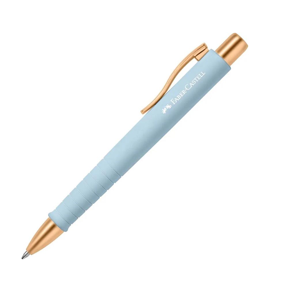 Στυλό Polyball Urban Stone Sky Blue XB Μπλε 241186 Faber Castell - 106218