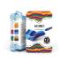 Σετ 12 Χρωμάτων Twin Cup Gouache Set Very Basic Colours- Ice Blue Case TST230 Himi - 1