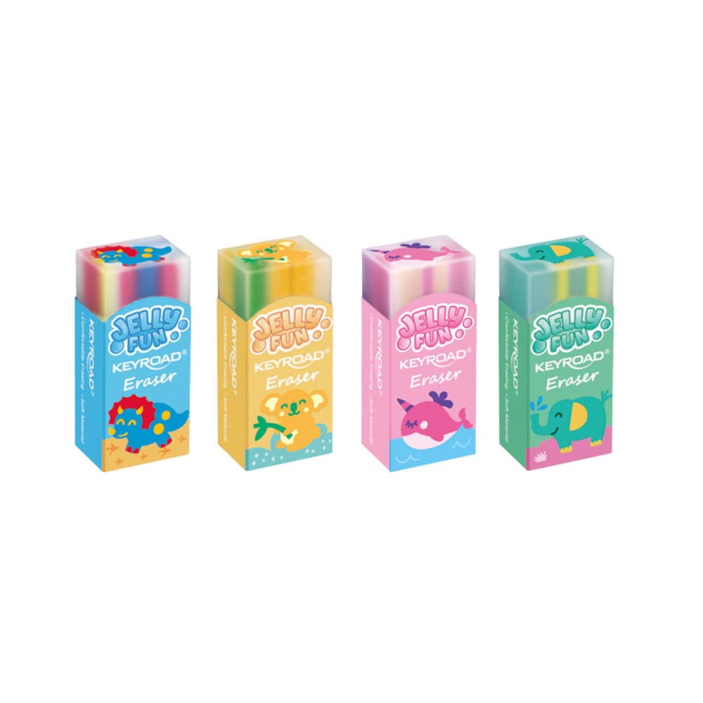 Γόμα Jelly Fun (Διάφορα Χρώματα) Keyroad - 103057