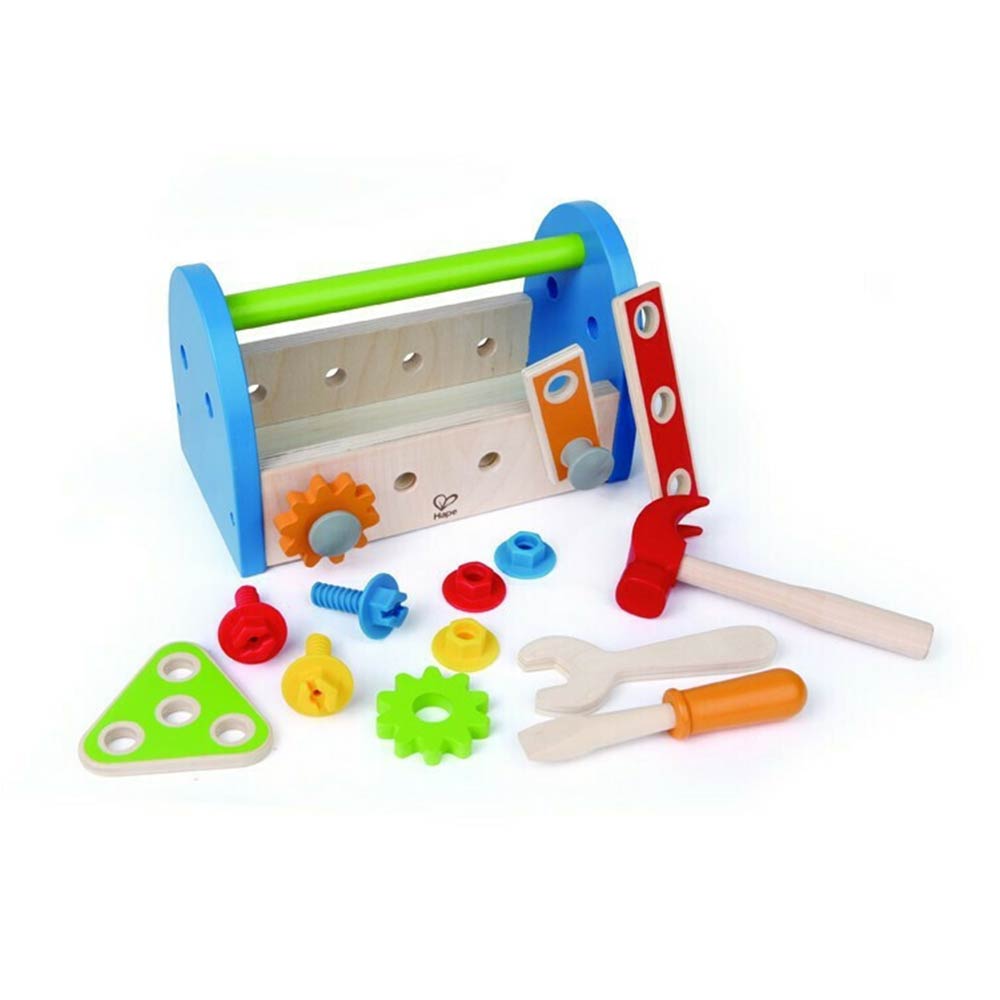 Ξύλινο Κασελάκι Εργαλείων Early Explorer - Fix It Tool Box E3001 Hape - 1