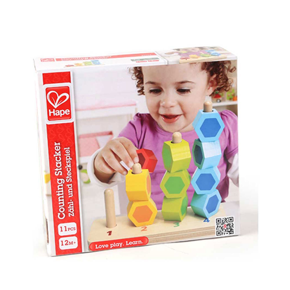 Ξύλινο Counting Stacker Early Explorer E0504 Hape - 0
