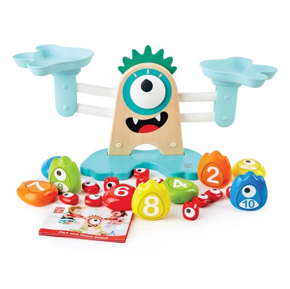 Ξύλινη Ζυγαριά Early Explorer Monster Math Scale E0511 Hape - 85909