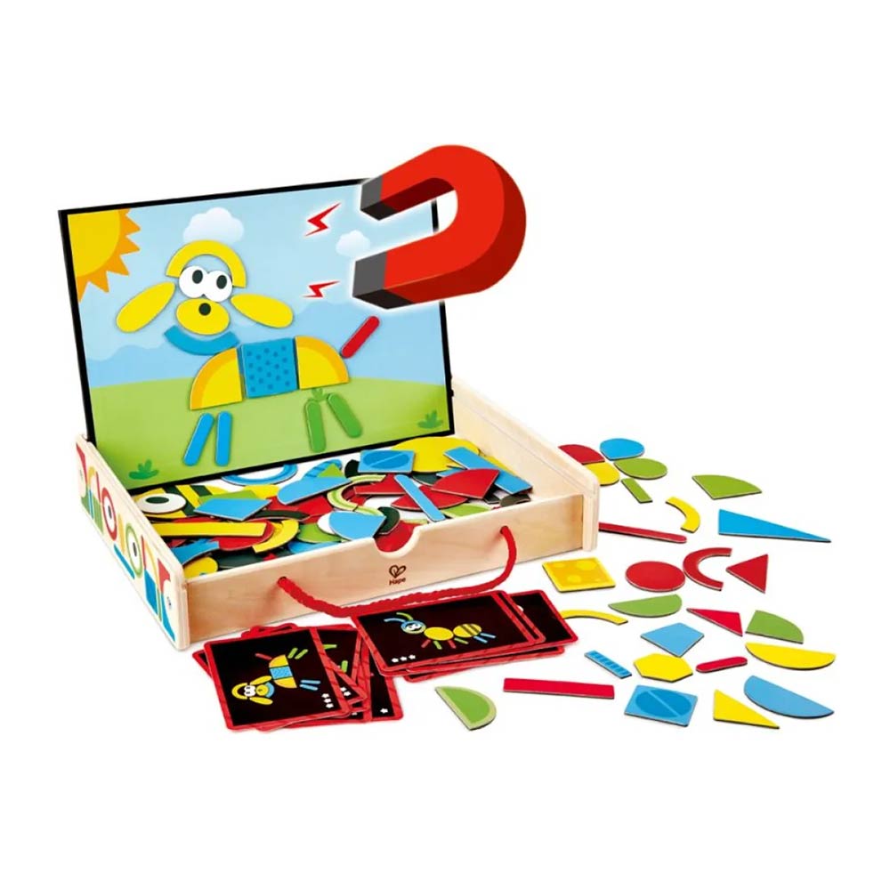 Μαγνητικός Πίνακας - Βαλιτσάκι Art Box Early Explorer 105τμχ E1631 Hape - 85166