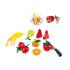 Ξύλινο Σετ Healthy Fruit Playfully Delicious E3171A Hape - 1