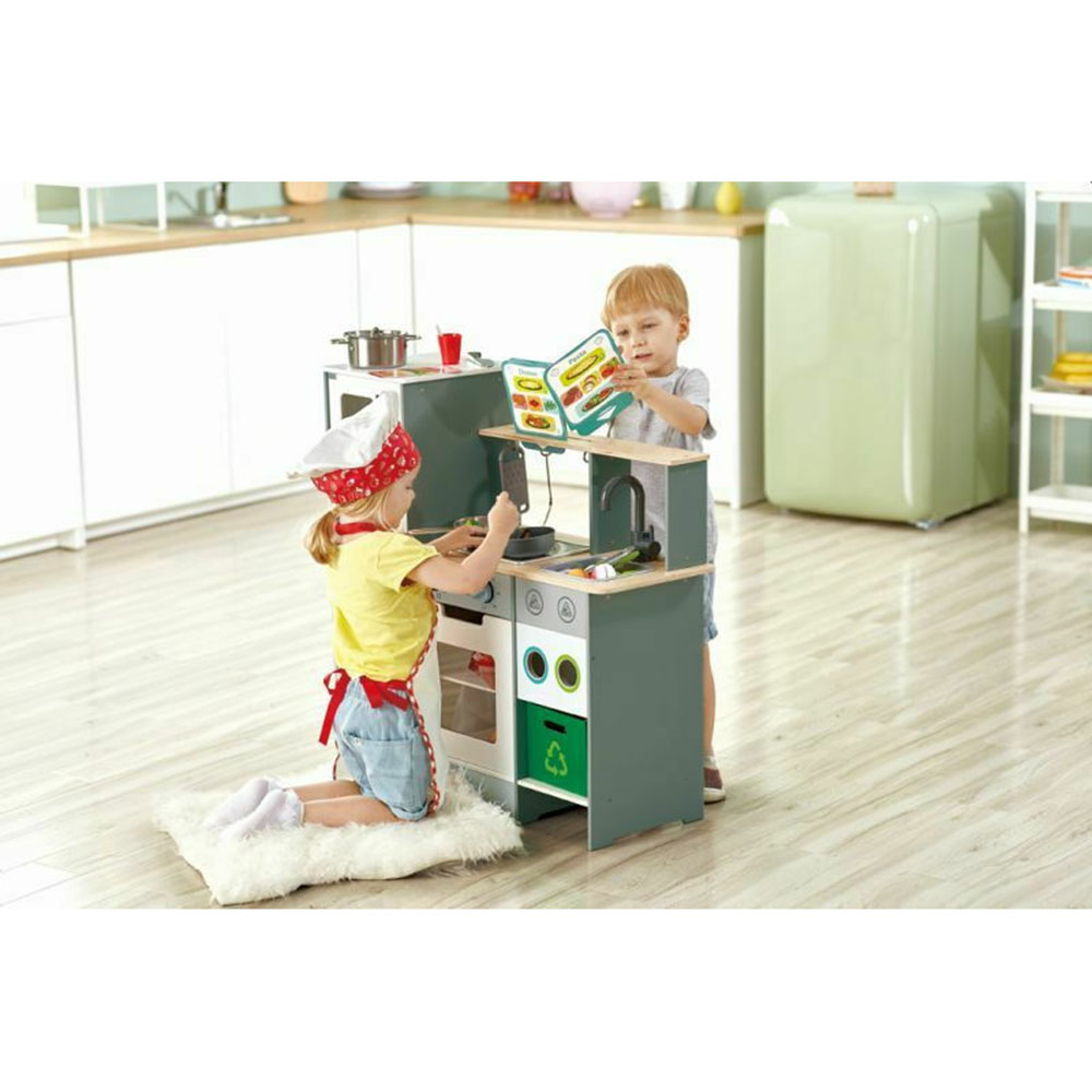 Ξύλινη Κουζίνα Cook N Serve Kitchen Playfully Delicious E3178A Hape - 4