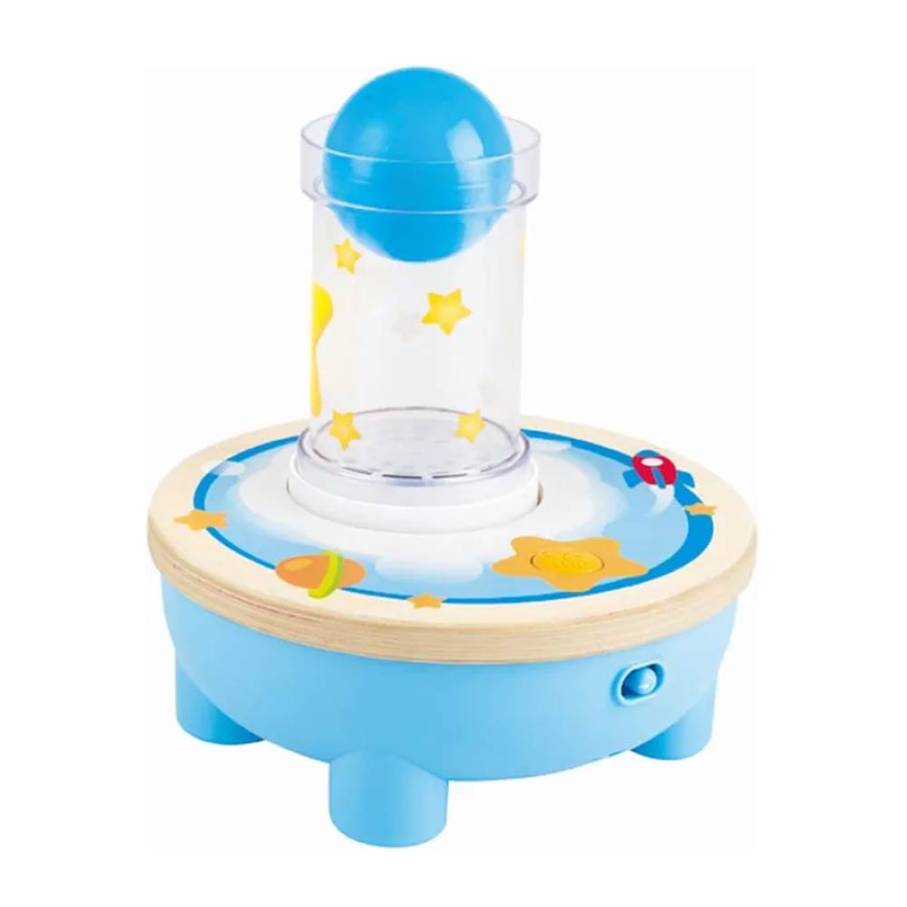 Ξύλινος Πύραυλος Early Explorer Ball Air Stacker E0387B Hape - 1