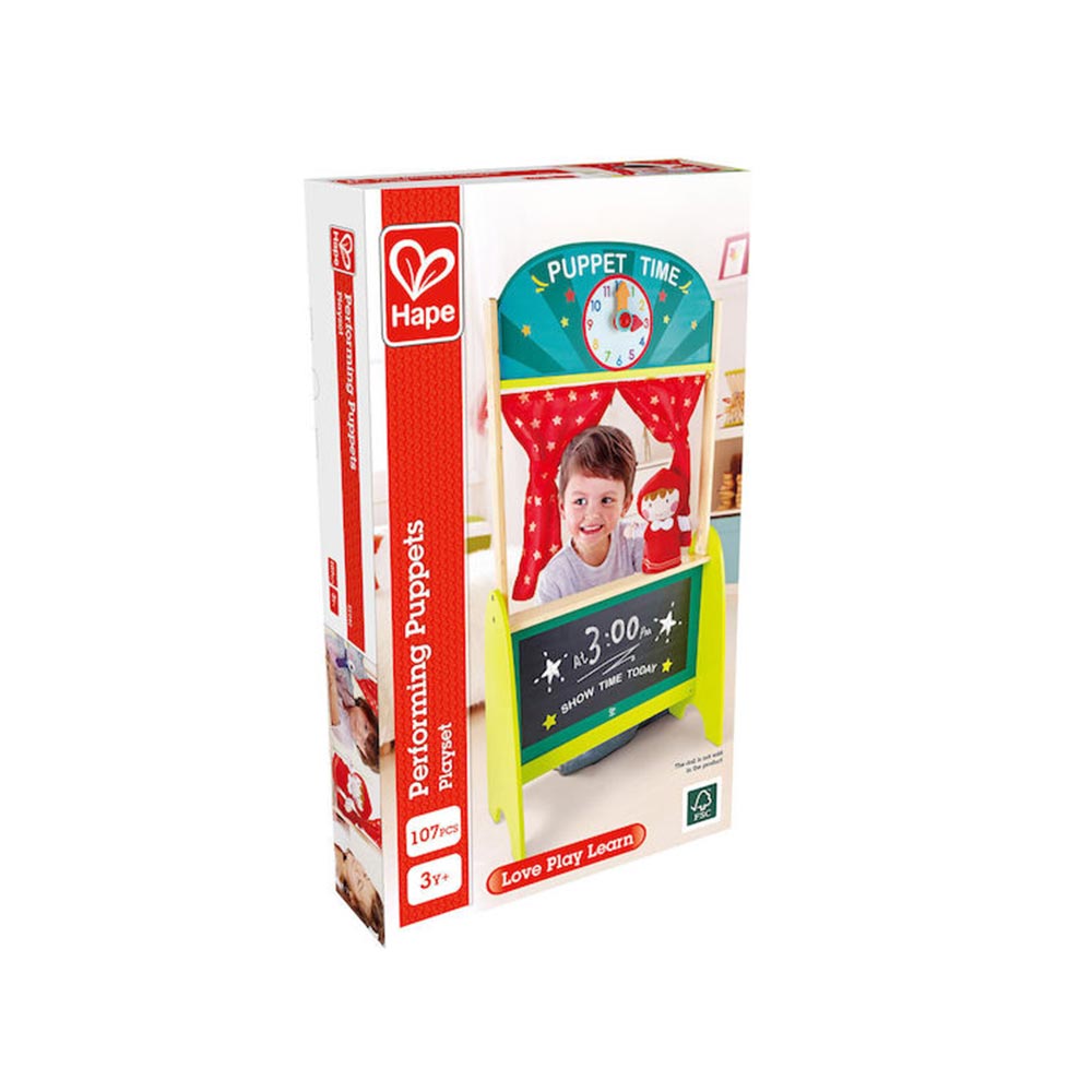 Ξύλινο Κουκλοθέατρο Early Explorer E8662 Hape - 1