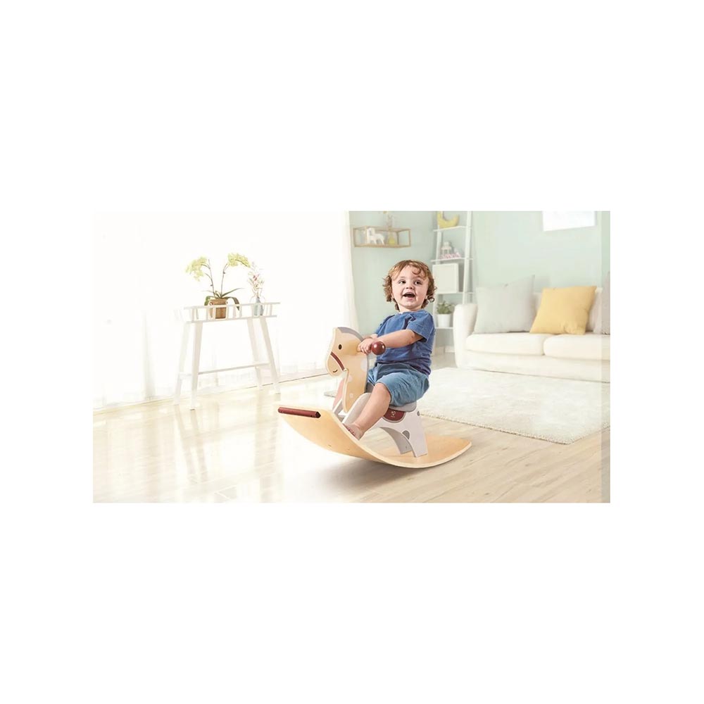 Ξύλινο Κουνιστό Αλογάκι 2 In 1 Early Explorer E1203A Hape - 3
