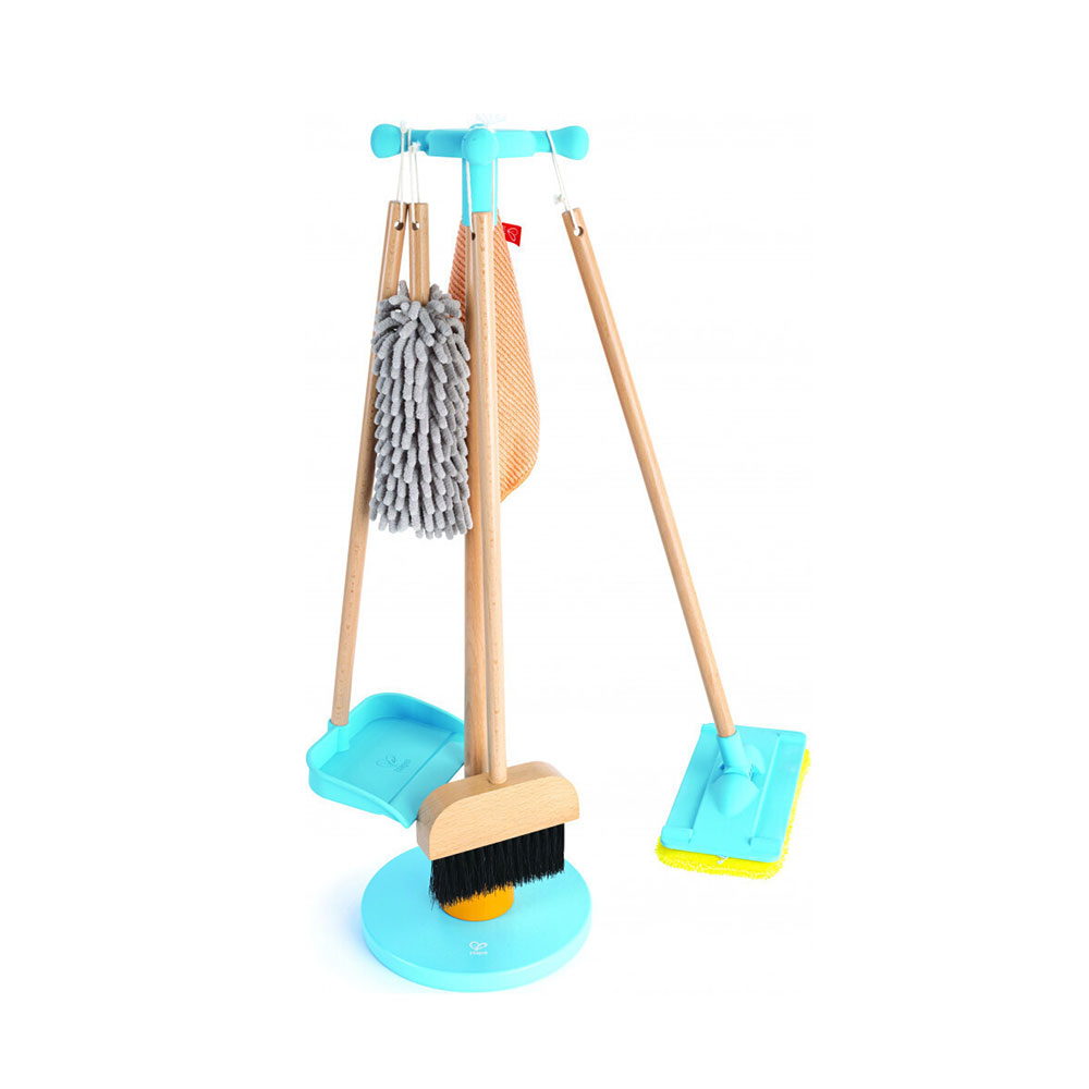 Ξύλινο Σετ Καθαρισμού Broom Set E3055A Hape - 1