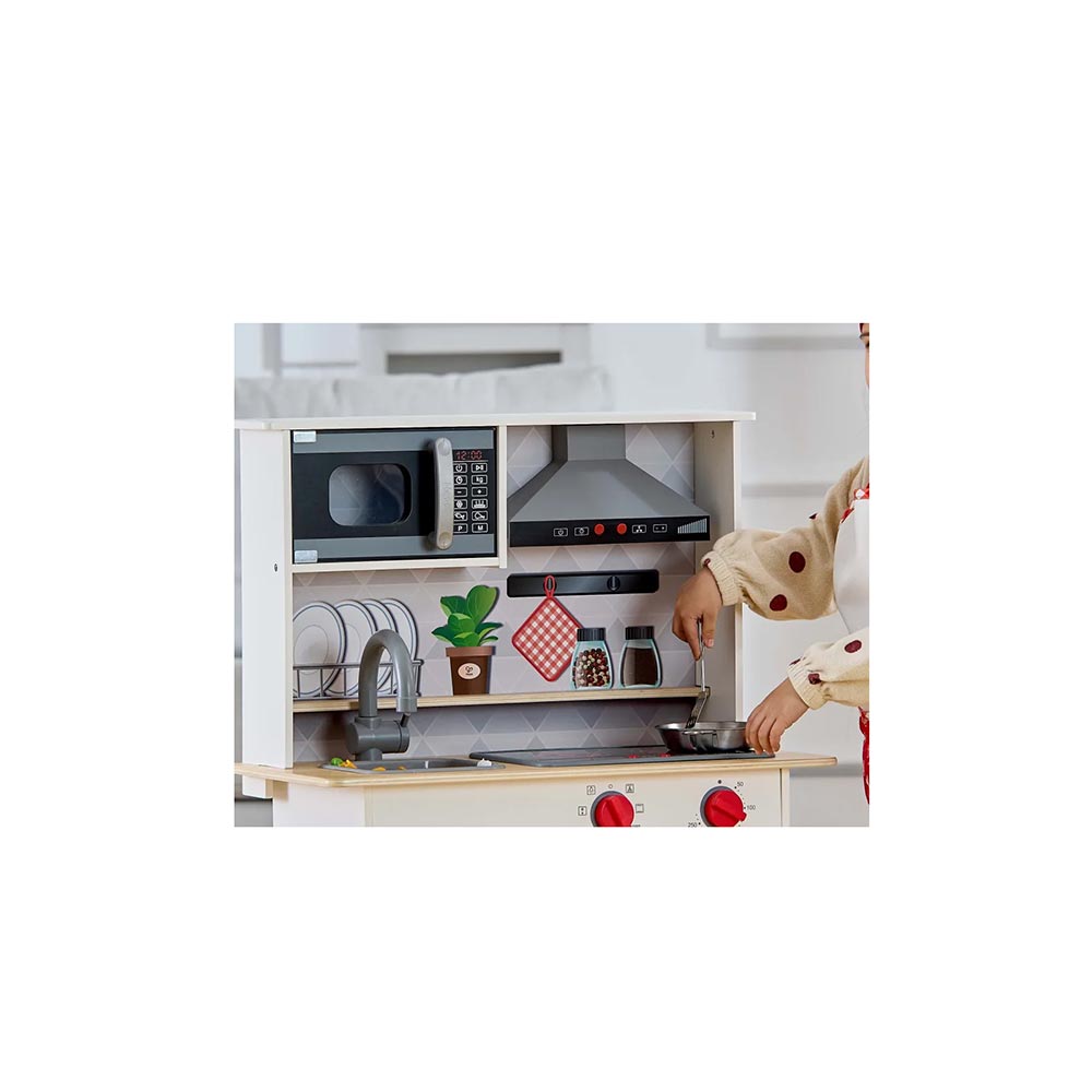 Ξύλινη Κουζίνα Super Serve Playfully Delicious E3211A Hape - 2