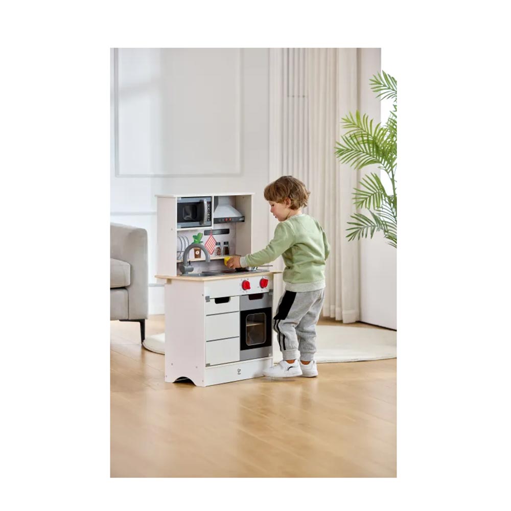 Ξύλινη Κουζίνα Super Serve Playfully Delicious E3211A Hape - 4