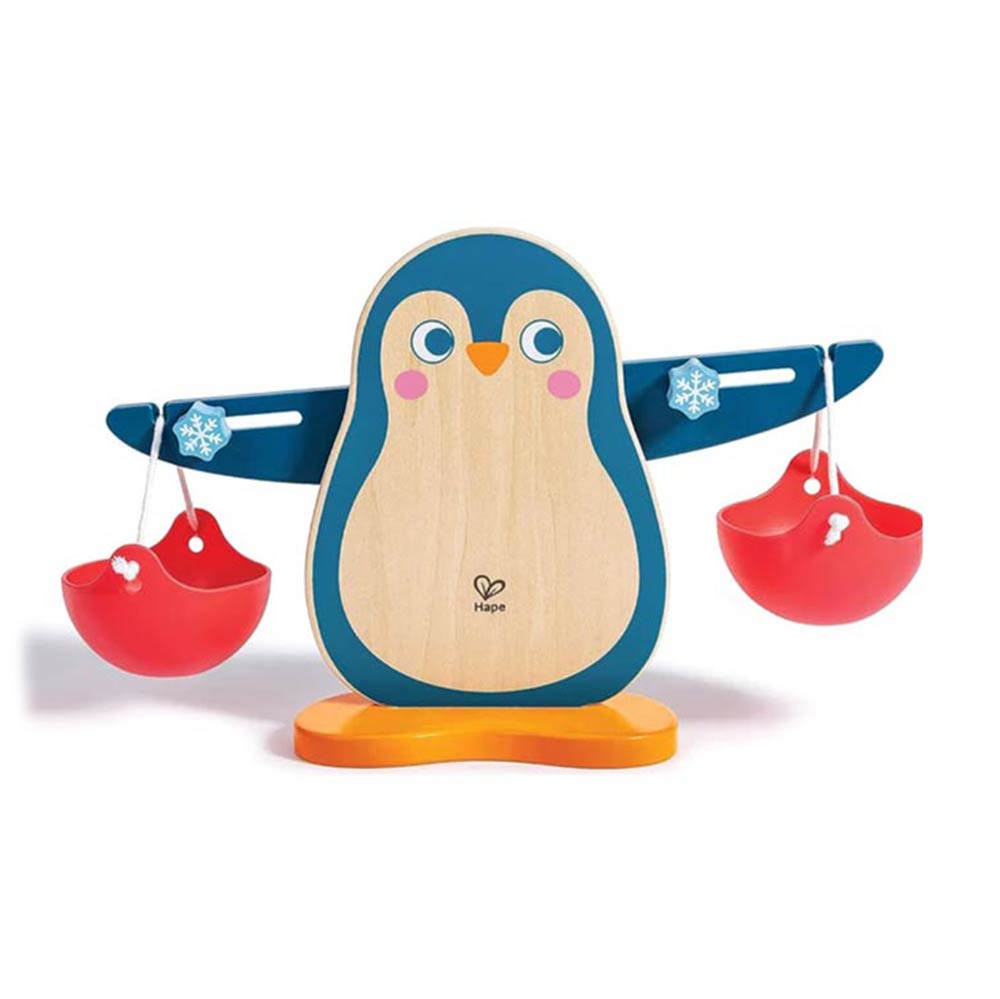 Ξύλινη Ζυγαριά Early Explorer Penguin Balance Scale E1074A Hape - 1