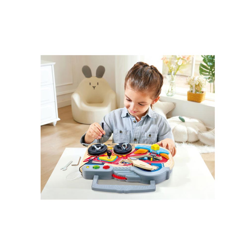 Ξύλινο Παιχνίδι Little Racer's Board Early Explorer E1120 Hape - 3