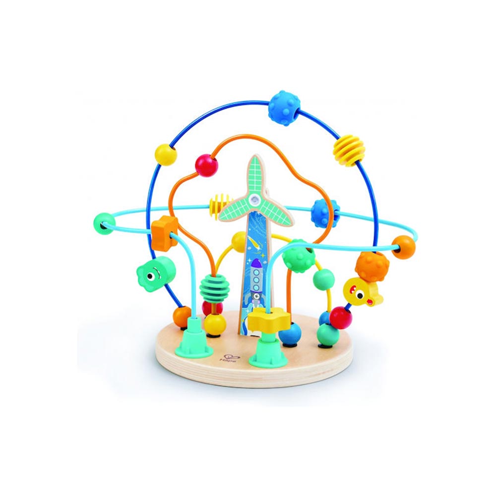 Ξύλινος Λαβύρινθος με Μπίλιες Διάστημα E0525 Hape - 1