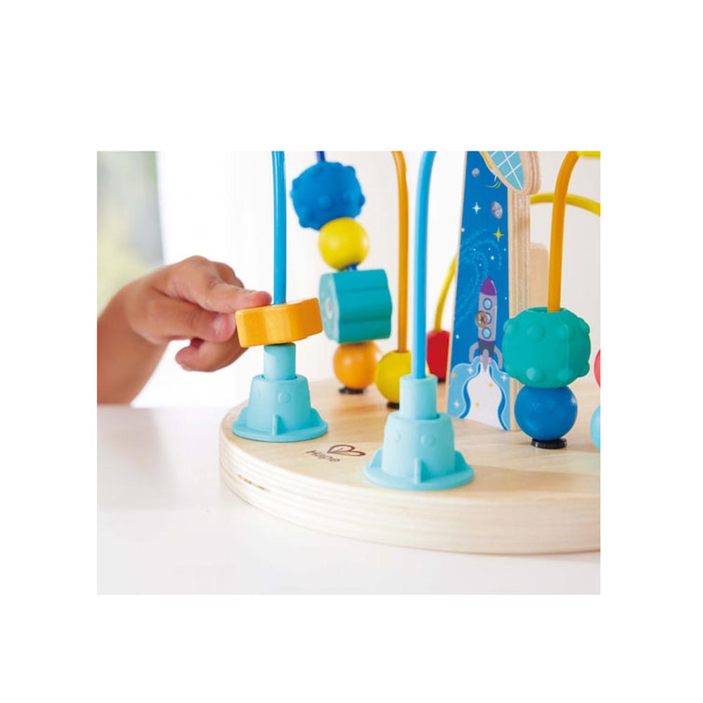 Ξύλινος Λαβύρινθος με Μπίλιες Διάστημα E0525 Hape - 3