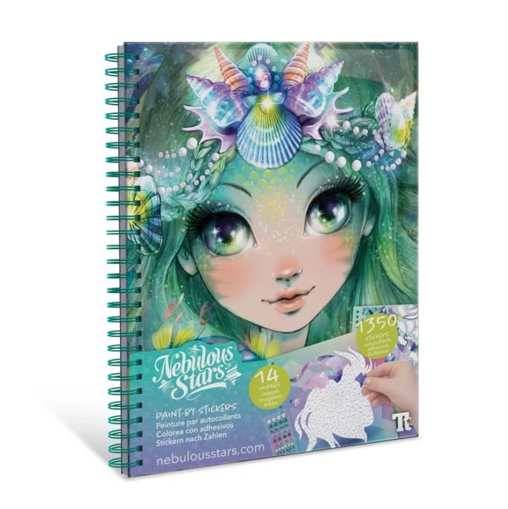 Creative Book Paint By Stickers Marinia 11129 Nebulous Stars - 86115