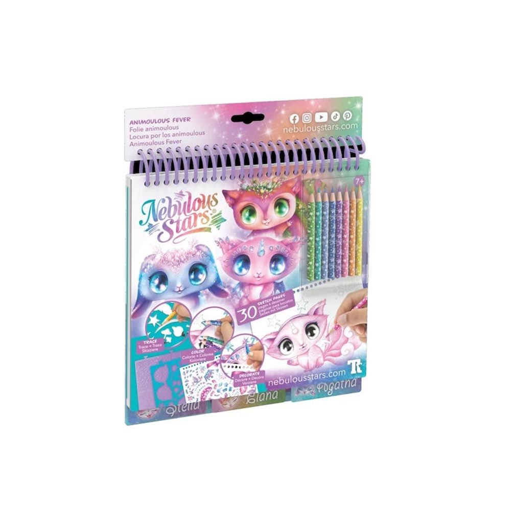 Σετ Ζωγραφικής Sketchbook - Animoulous Fever 11141 Nebulous Stars - 109621