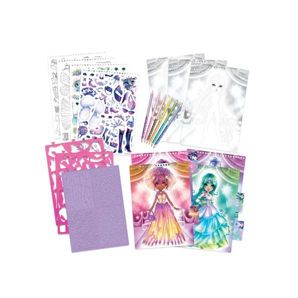 Σετ Ζωγραφικής Fashion Sketchbook - Star Gala 11142 Nebulous Stars - 1