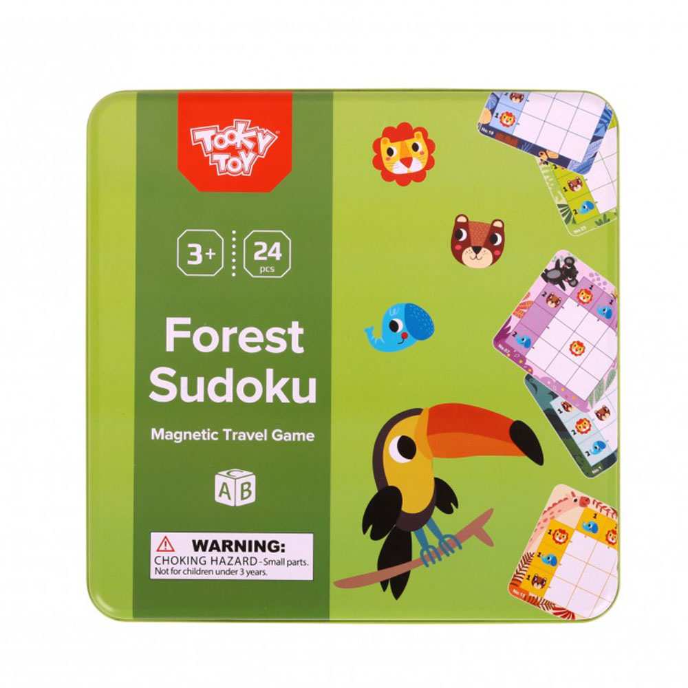 Ξύλινο Sudoku Δάσος TL630 Tooky Toy - 0