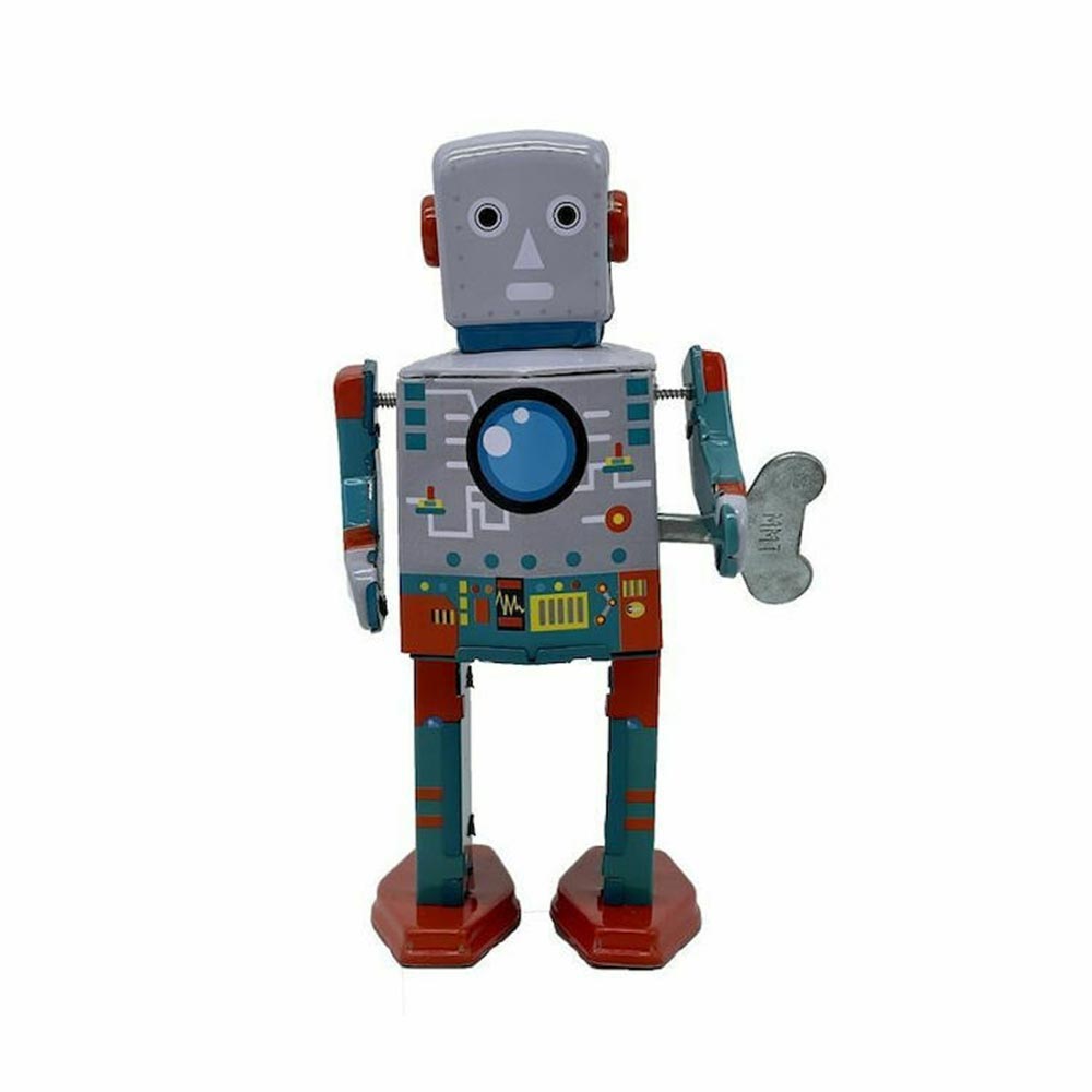 Παιχνίδι Κουρδιστό Ρομπότ Mr & Mrs Tin Astronautbot MT103D JarMelo