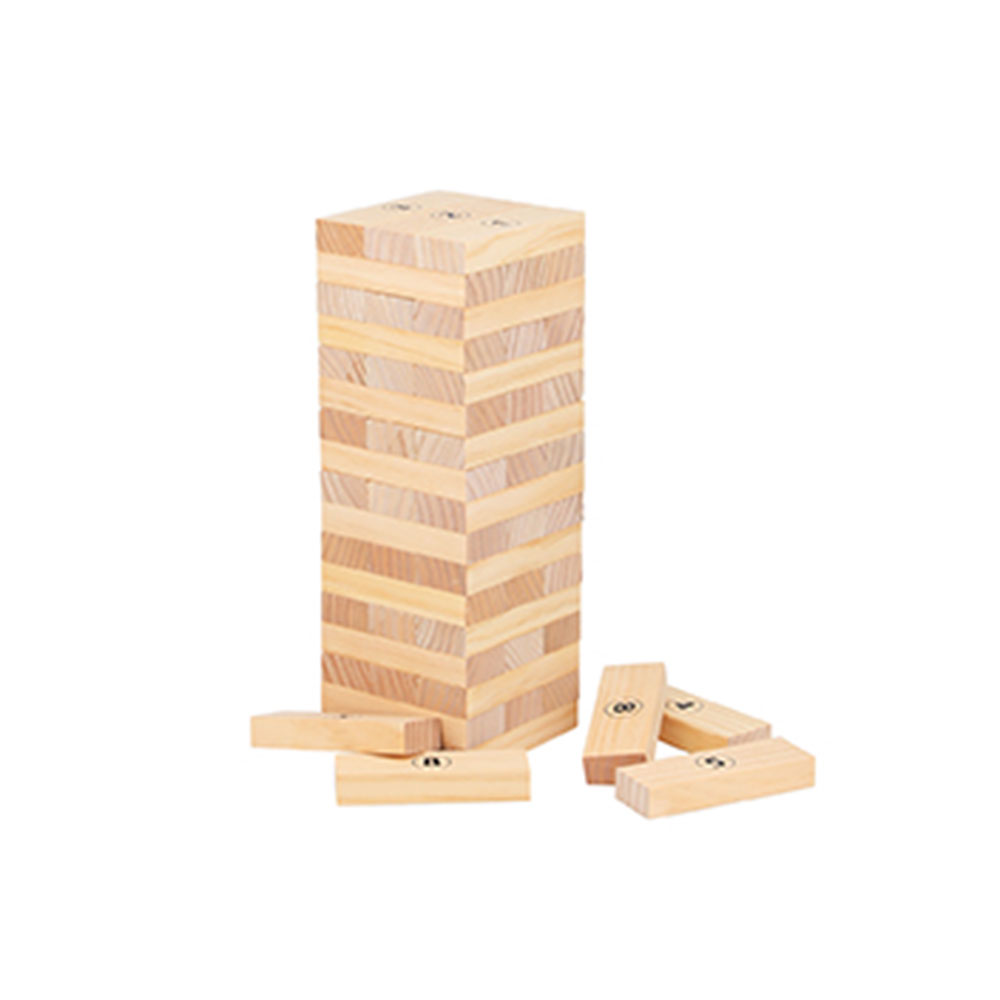 Ξύλινο Παιχνίδι Στοίβαξης και Ισορροπίας Γιγας Δαπέδου TH534 Tooky Toy  - 40341