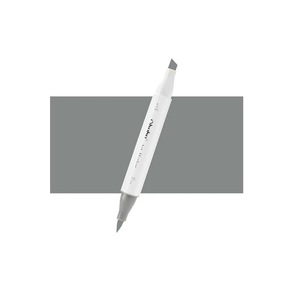 Μαρκαδόρος Αλκοόλης Με Διπλή Μύτη Web Grey CG28 Honolulu Ohuhu - 106811