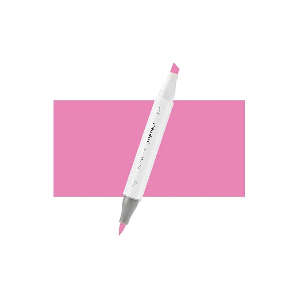 Μαρκαδόρος Αλκοόλης Με Διπλή Μύτη Bright Fuchsia RV39 Honolulu Ohuhu - 106843