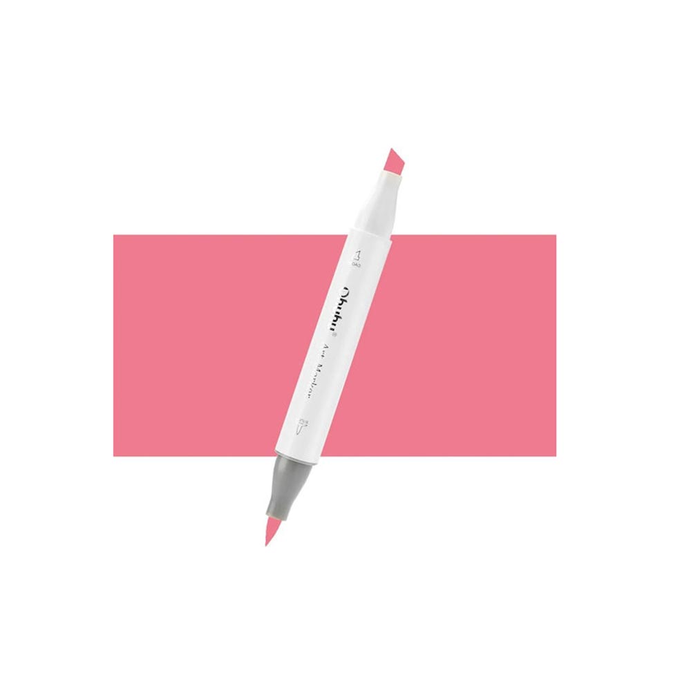 Μαρκαδόρος Αλκοόλης Με Διπλή Μύτη Cherry Rose R48 Honolulu Ohuhu - 106807