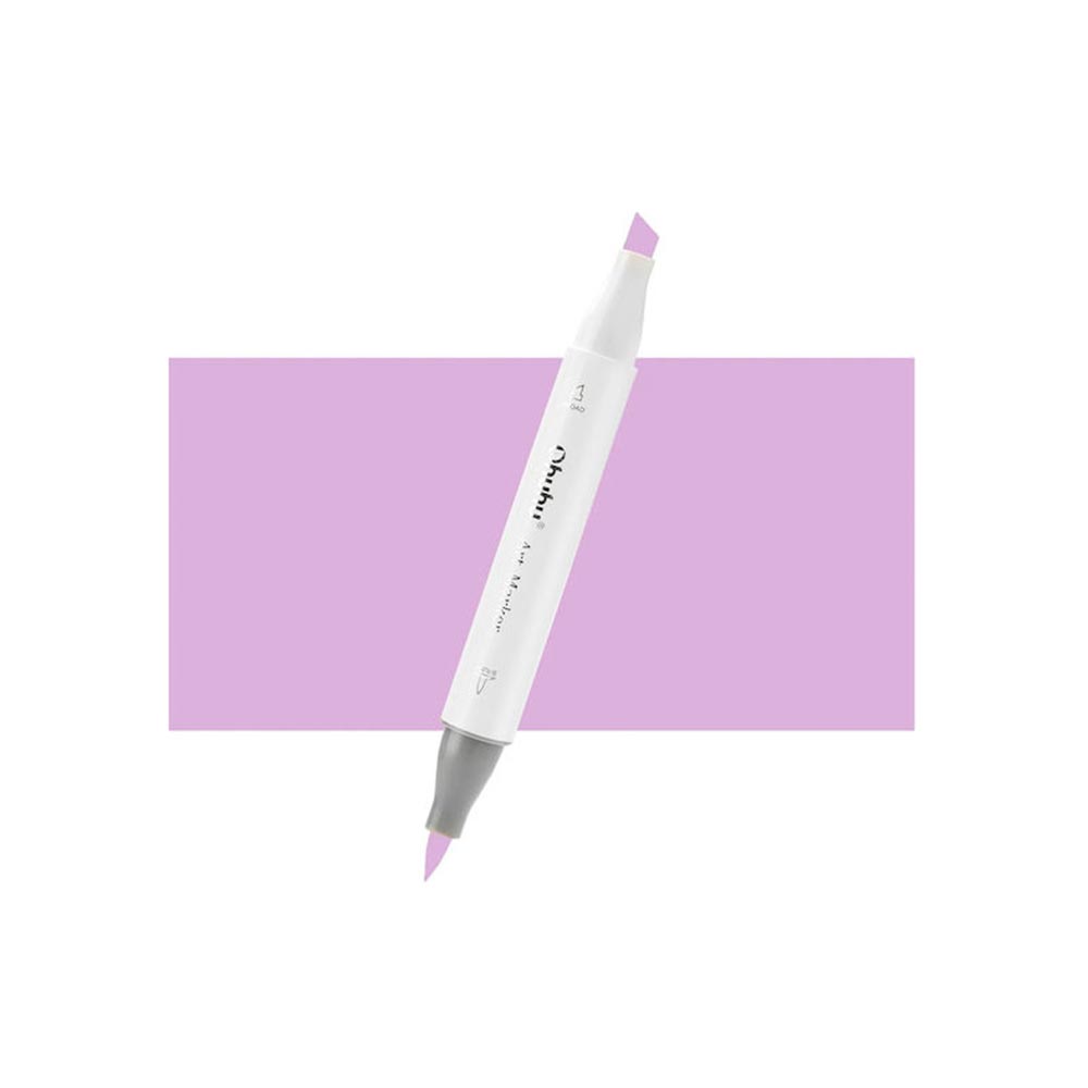 Μαρκαδόρος Αλκοόλης Με Διπλή Μύτη Dark Lilac RV57 Honolulu Ohuhu - 106847