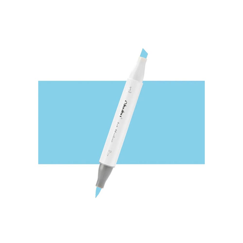 Μαρκαδόρος Αλκοόλης Με Διπλή Μύτη Tahitian Blue B09 Honolulu Ohuhu - 106833