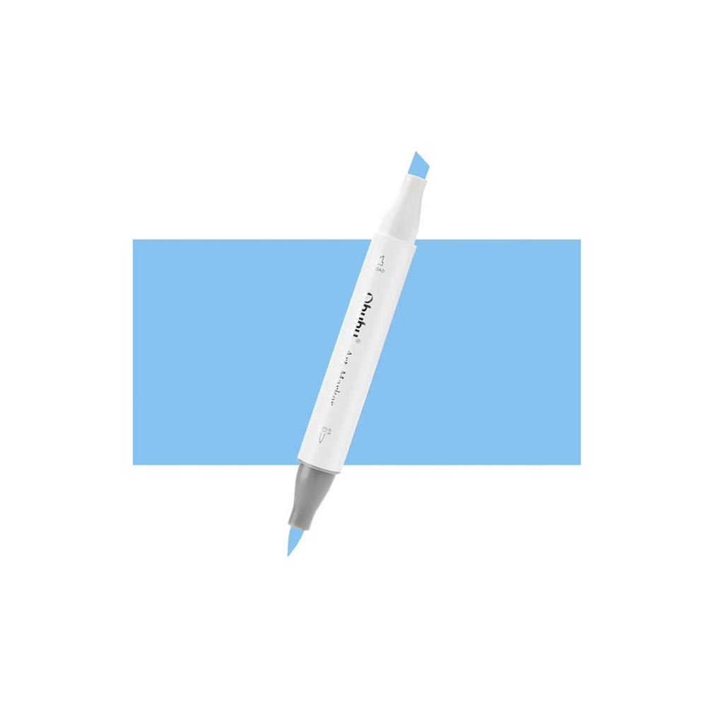 Μαρκαδόρος Αλκοόλης Με Διπλή Μύτη Crystal Blue BV58 Honolulu Ohuhu - 106827